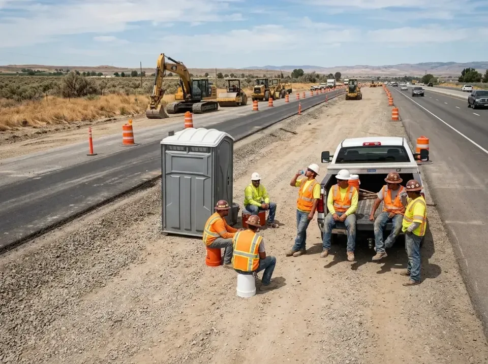 highway-road-construction-crew-007 — frequently asked questions, Porta Potty and Restroom Rentals in Middleville, MI